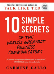 10 Simple Secrets of the World's Greatest Business Communicators Sampler ebooks + testbank