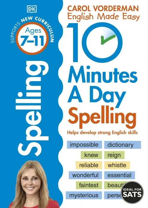 10 Minutes a Day Spelling, Ages 7-11 (Key Stage 2) (Made Easy Sampler ebooks + testbank