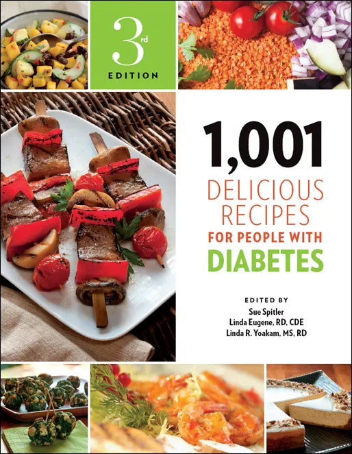 1,001 Delicious Recipes for People with Diabetes (1,001 Best Sampler ebooks + testbank