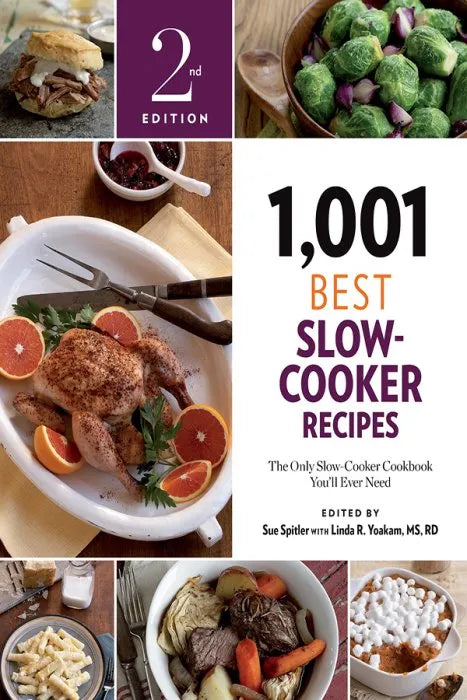 1,001 Best Slow-Cooker Recipes: The Only Slow-Cooker Cookbook Sampler ebooks + testbank