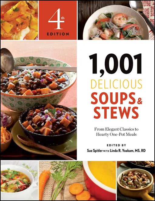 1,001 Delicious Soups & Stews: From Elegant Classics to Sampler ebooks + testbank